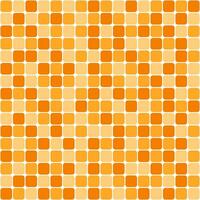 naranja loseta fondo, redondeado rincones mosaico loseta fondo, loseta fondo, sin costura patrón, mosaico sin costura patrón, mosaico losas textura o antecedentes. baño pared losas, nadando piscina losas vector