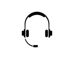 auriculares icono vector ilustración logo modelo para muchos objetivo. aislado en blanco antecedentes