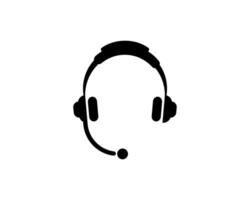 auriculares icono vector ilustración logo modelo para muchos objetivo. aislado en blanco antecedentes