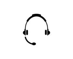 auriculares icono vector ilustración logo modelo para muchos objetivo. aislado en blanco antecedentes