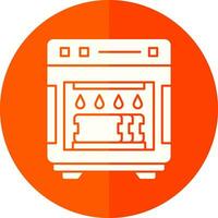 Dish Washer Vector Icon Design