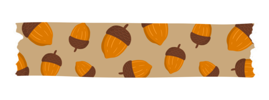 linda otoño washi cinta png