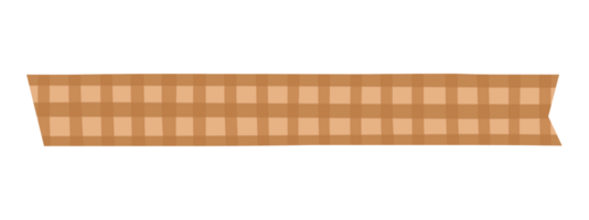 süß Plaid Washi Band png