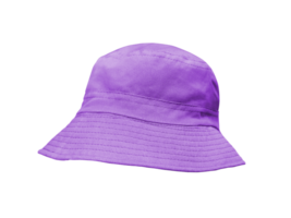 púrpura Cubeta sombrero aislado png transparente