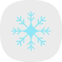 Snowflake Vector Icon Design