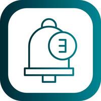 Notification Bell Vector Icon Design