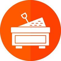 Sandbox Vector Icon Design