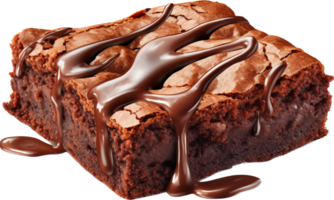 Brownie png with AI generated.