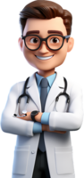 Doctor png with AI generated.