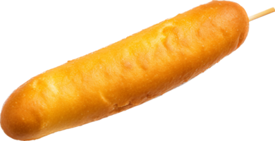 Corn dog png med ai genererad.