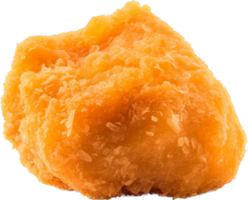 Chicken nugget png with AI generated.