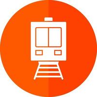 diseño de icono de vector de tren