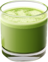 Matcha green tea png with AI generated.