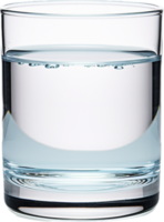 Glass of water png with AI generated.