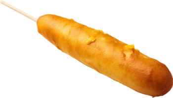 Corndog png with AI generated.