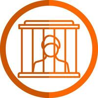 Prisoner Vector Icon Design