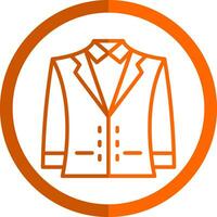 traje vector icono diseño