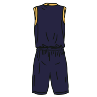 Purper basketbal Jersey png