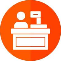 Cashier Vector Icon Design