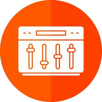 Equalizer Vector Icon Design