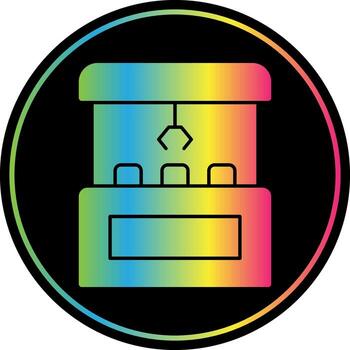 Claw Machine  Vector Icon Design