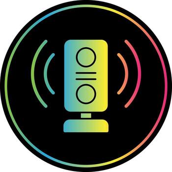 altavoz vector icono diseño