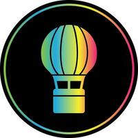 Hot Air Balloon  Vector Icon Design