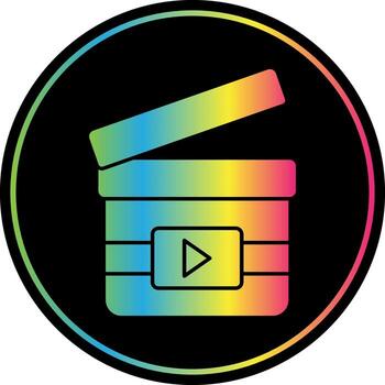 Clapperboard  Vector Icon Design
