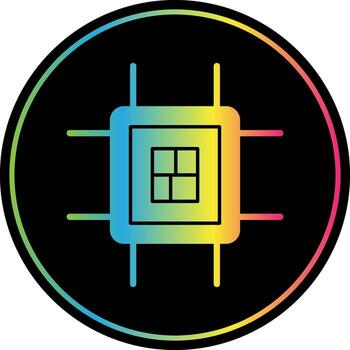 Cpu  Vector Icon Design