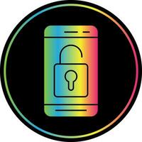 Mobile Unlock  Vector Icon Design
