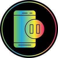 Pause  Vector Icon Design