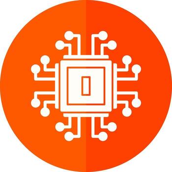 Microchip Vector Icon Design