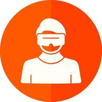 diseño de icono de vector de realidad virtual