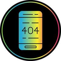 404 Error  Vector Icon Design