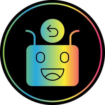 auto respuesta vector icono diseño
