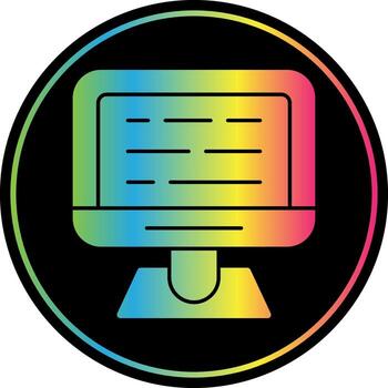 Lcd  Vector Icon Design