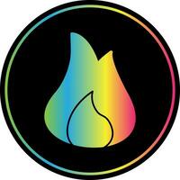 Flame  Vector Icon Design