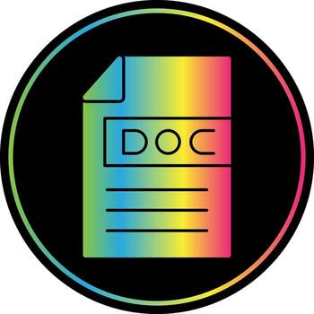 Doc  Vector Icon Design