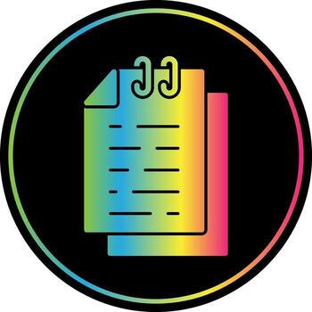 Attached  Vector Icon Design