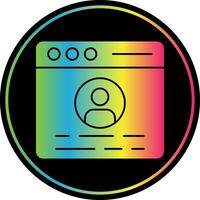 Profile  Vector Icon Design