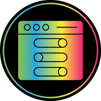 Setting  Vector Icon Design