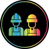 Workers  Vector Icon Design