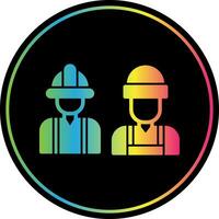 Workers  Vector Icon Design