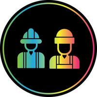 Workers  Vector Icon Design