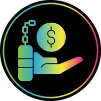 Debt Vector Icon Design