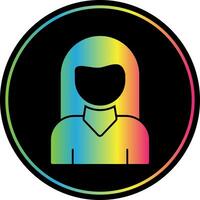 Female Vector Icon Design