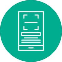 Qr Scan Vector Icon Design