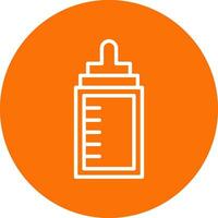 Baby Bottle Vector Icon Design