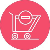 Remove From Cart Vector Icon Design