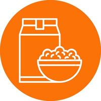 Cereal Vector Icon Design